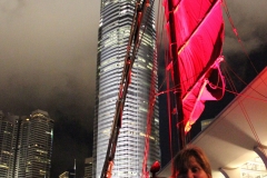 Hong Kong jonk Victoria harbour