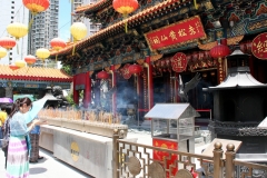 Hong Kong tempel schoonheid