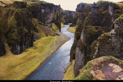 Canyon beauty IJsland met kinderen