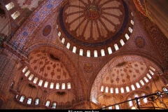 Blauwe moskee Istanbul met kinderen