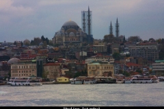 Skyline Istanbul met kinderen