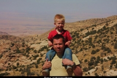 Dana rummana campsite Jordanië met kinderen