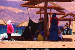 Rode zee familie uitje Jordanië met kinderen