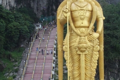 Batu Caves Kuala Lumpur met kinderen