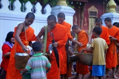 Eten delen Luang Prabang Laos