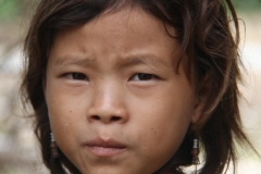 Hmong jong meisje Laos