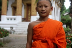 Jonge monnik Luang Prabang Laos