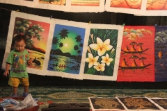 Jonge verkoper Luang Prabang Laos