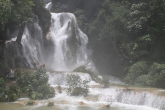 Kuansi waterval Laos in regentijd
