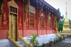 Mooie kleuren tempels Luang Prabang Laos