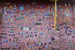 Mozaieken wat Xieng Thong Luang Prabang Laos