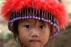 Prachtig Hmong meisje Laos