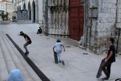 Skaten Lissabon met kinderen