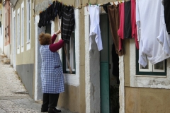 Tussen de was Lissabon met kinderen