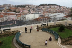 Uitzicht op Alfama Lisboa Lissabon met kinderen