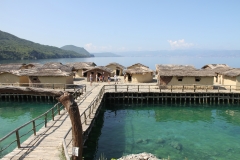 Ohrid Macedonië met kinderen