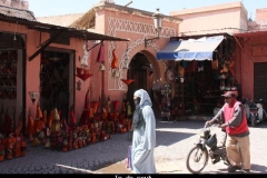 In de souk Marokko met kinderen