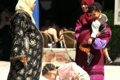 Leuk gesprekje Marokko met kinderen