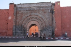 Stadspoort Marrakesch Marokko met kinderen