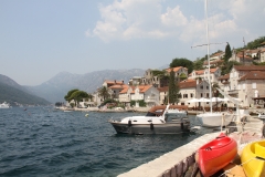 Perast Montenegro met kinderen