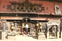 Monumenten Kathmandu met kids