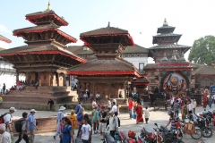 Tempels Kathmandu Nepal met kinderen