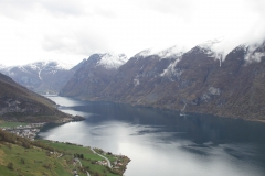 Sogne fjord Noorwegen met kinderen
