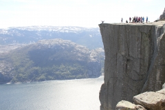 Prekestolen Noorwegen met kinderen