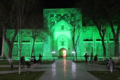 Avondwandeling Buchara Oezbekistan met kinderen