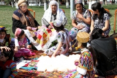 Feest in Samarkand Oezbekistan met kinderen