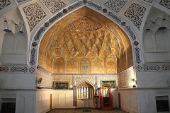 Paleis Buchara Oezbekistan met kinderen