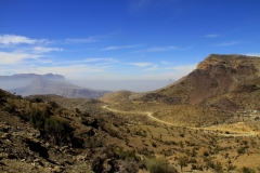 Jebel Shams Oman met kinderen