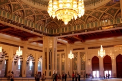 Kroonluchter Sultan Qaboos moskee