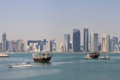 Doha Qatar met kinderen