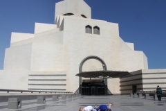 Doha Qatar met kinderen