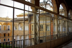 Palazzo reales Sevilla met kinderen