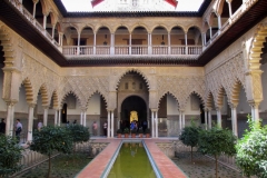 Palazzo reales Sevilla met kinderen