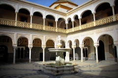 Casa Pilatos Sevilla met kinderen