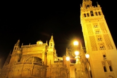 Kathedraal Sevilla met kinderen