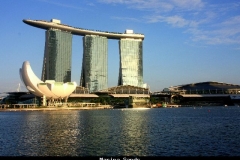 Marina Sands Singapore met kinderen