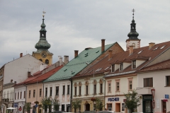 Banska Bystrica Slowakije met kinderen