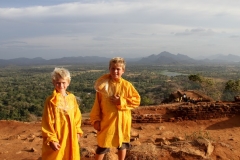 Sigiriya Sri Lanka met kinderen