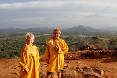 Sigiriya Sri Lanka met kinderen