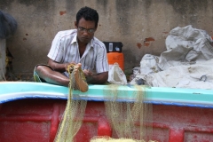 Negombo Sri Lanka met kinderen