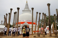 Anuradhapura Sri Lanka met kinderen