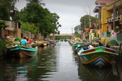Negombo Sri Lanka met kinderen