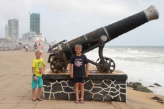 Colombo Sri Lanka met kinderen