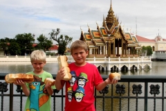 Bang Pa In zomerpaleis Bangkok met kinderen