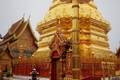 Chang Mai wat Doi Suthep Thailand met kinderen