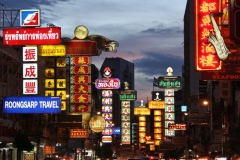 China town Bangkok met kinderen